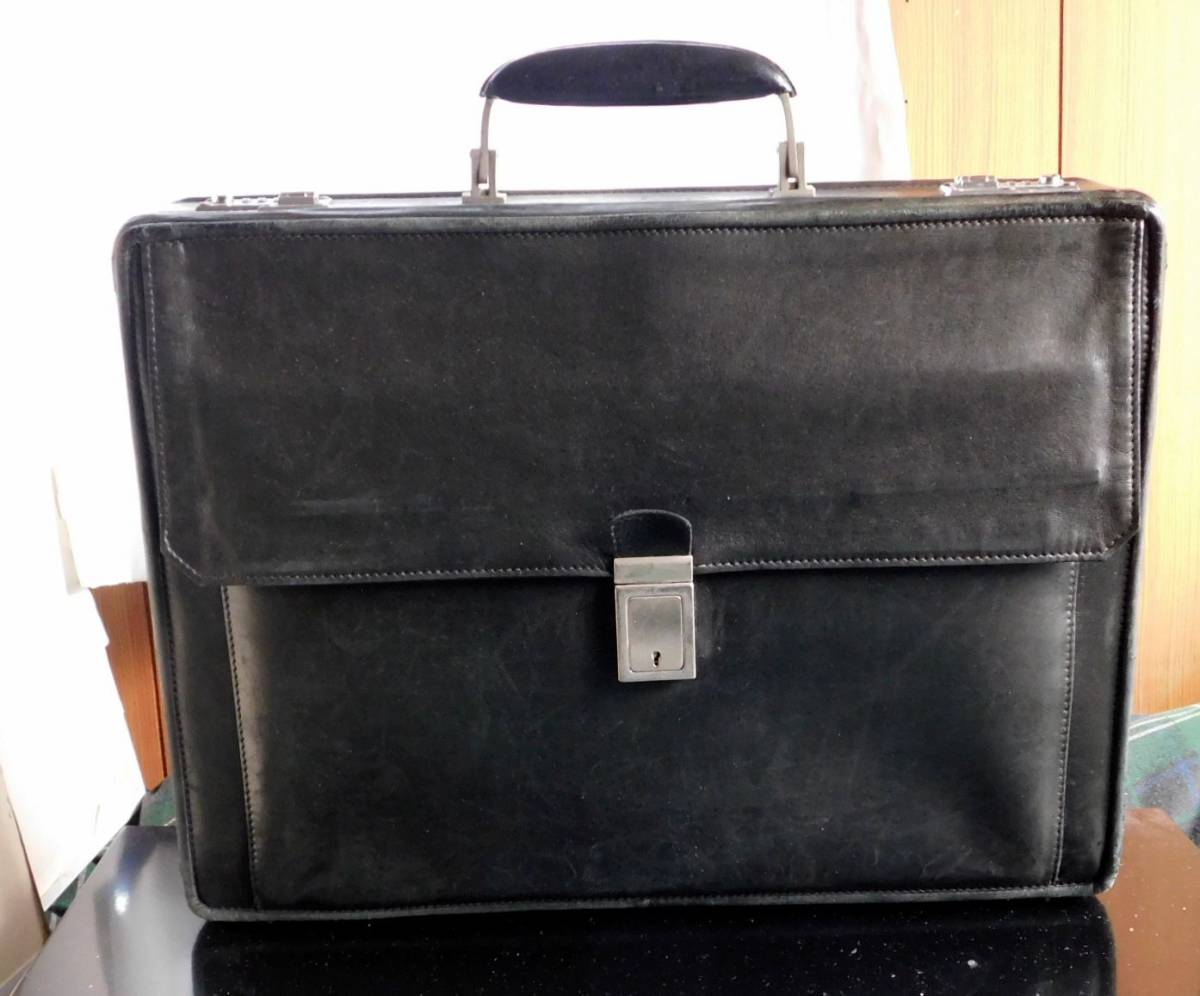 Karl Seeger Leather of Cashmere アタッシュケース ¥198000拍卖
