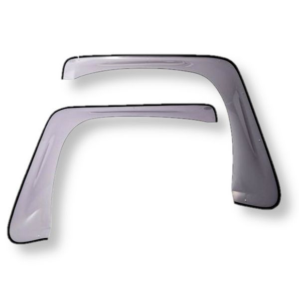 三菱ふそう スーパーグレート ドアバイザー 平成12年2月〜平成19年3月 ワイド バイザー サイドバイザー スモーク 左右セット 2枚 新品拍卖