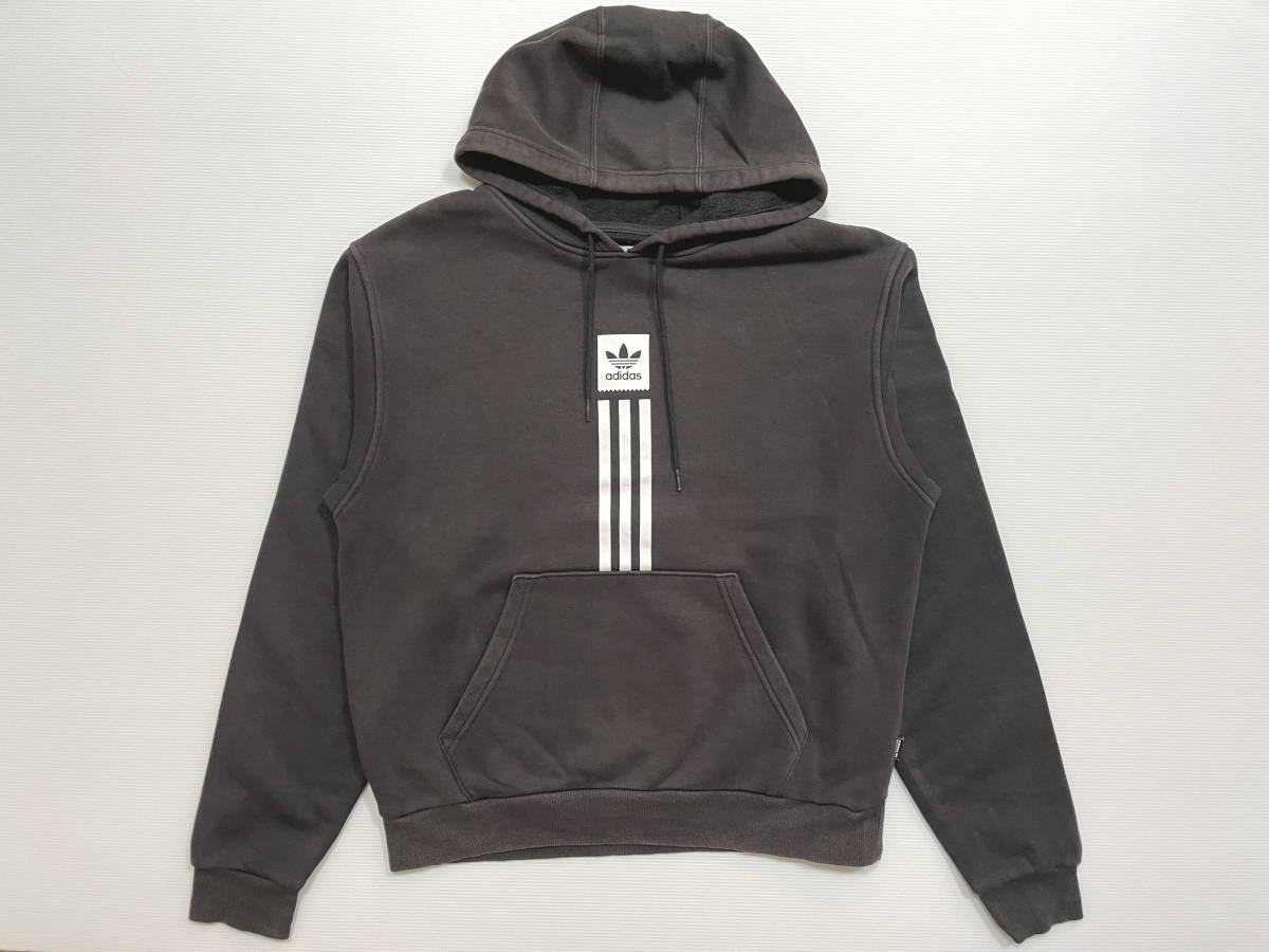 アディダス オリジナルス adidas originals パーカー 正規品 フーディースウェット トレフォイル スリーストライプ ブラック 石瀬5677拍卖