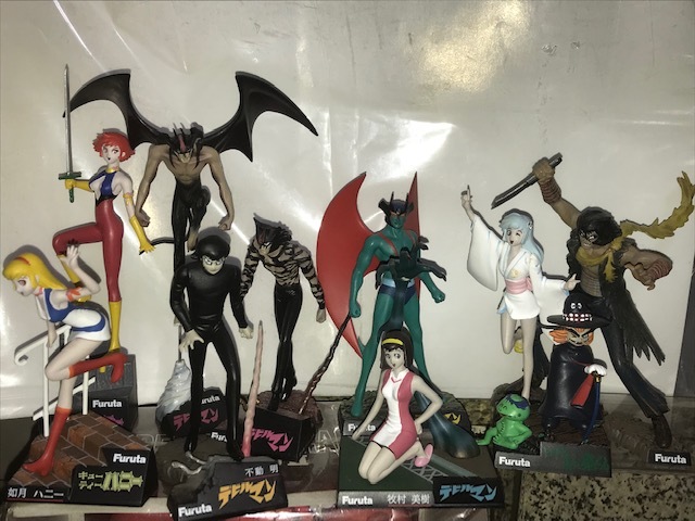 永井豪ジオラマ風フィギュア全9種デビルマン/キューティーハニー/ドロロンえん魔くんバイオレンスジャック*フルタ20世紀漫画家コレクション拍卖
