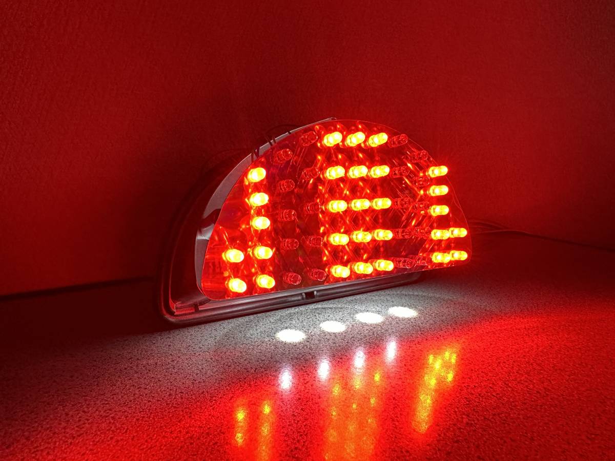 ゼファー750☆流れるテールランプLEDユニット☆超爆光49発!拍卖