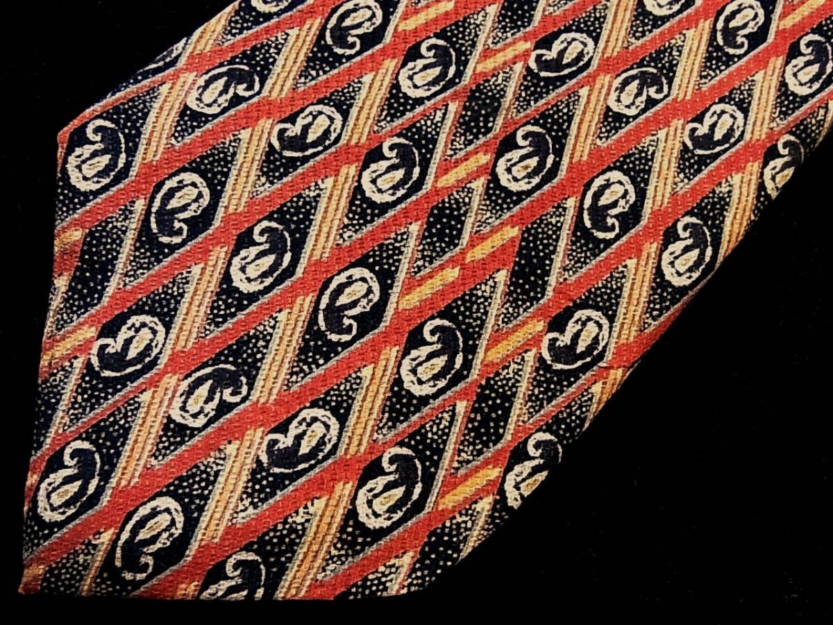 ●美品●SALE1255 ダーバン【ペイズリー】【D'URBAN】ネクタイ●拍卖