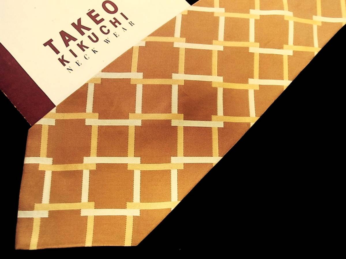 ●美品●SALE1879 タケオ キクチ【菊池 武夫】ネクタイ●拍卖