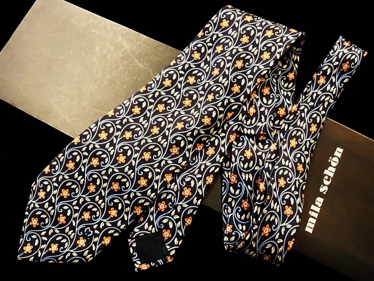 ●美品●SALE1800 ミラショーン【Mロゴ入】ネクタイ●拍卖