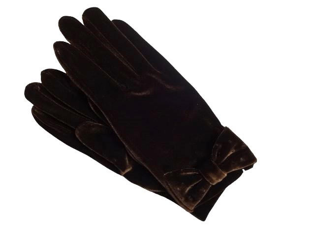 新品未使用 アンテプリマ ANTEPRIMA 手袋 ブラウン 茶色 リボン 日本製 AP1340-2拍卖