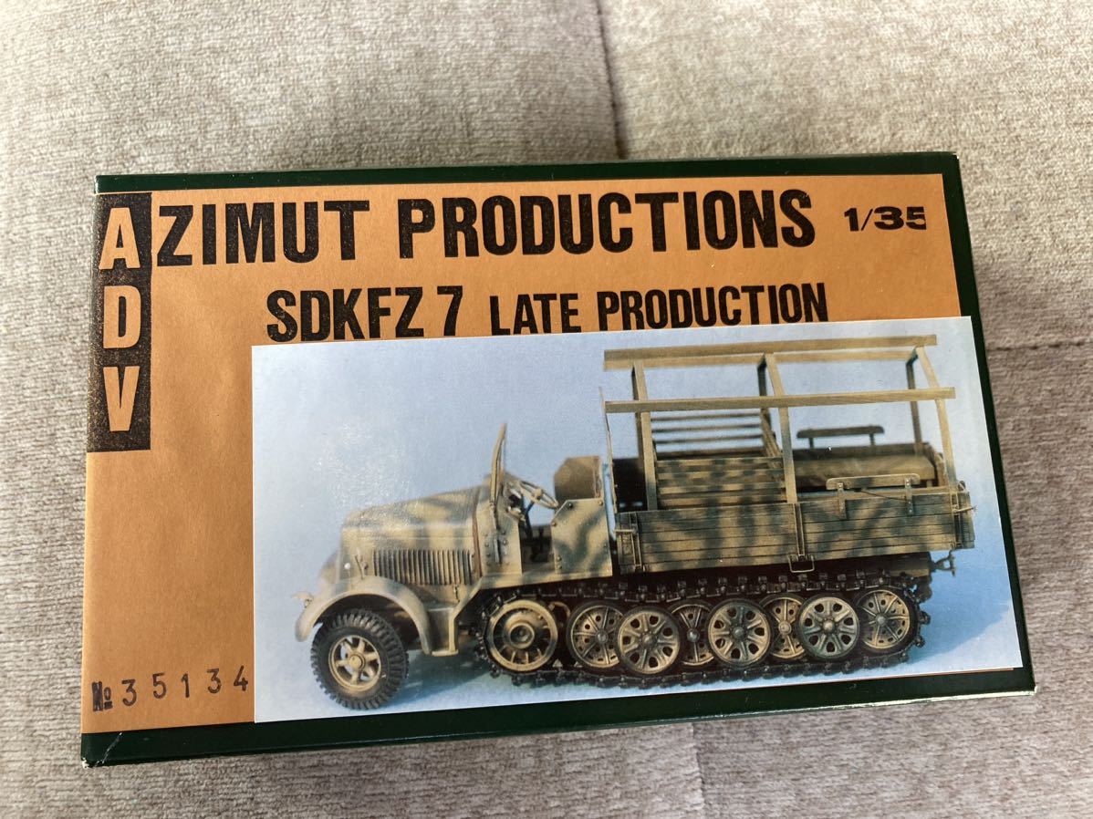 1/35 ADV ZIMUT PRODUCTIONS ハーフトラック  ガレージキットガレキレジン戦車 軍 II 情景ジオラマディテールアップパーツ拍卖