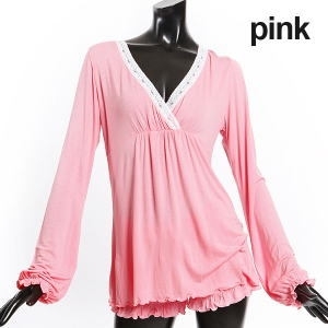 ★新色★セットアップルームウェアー★ピンク拍卖