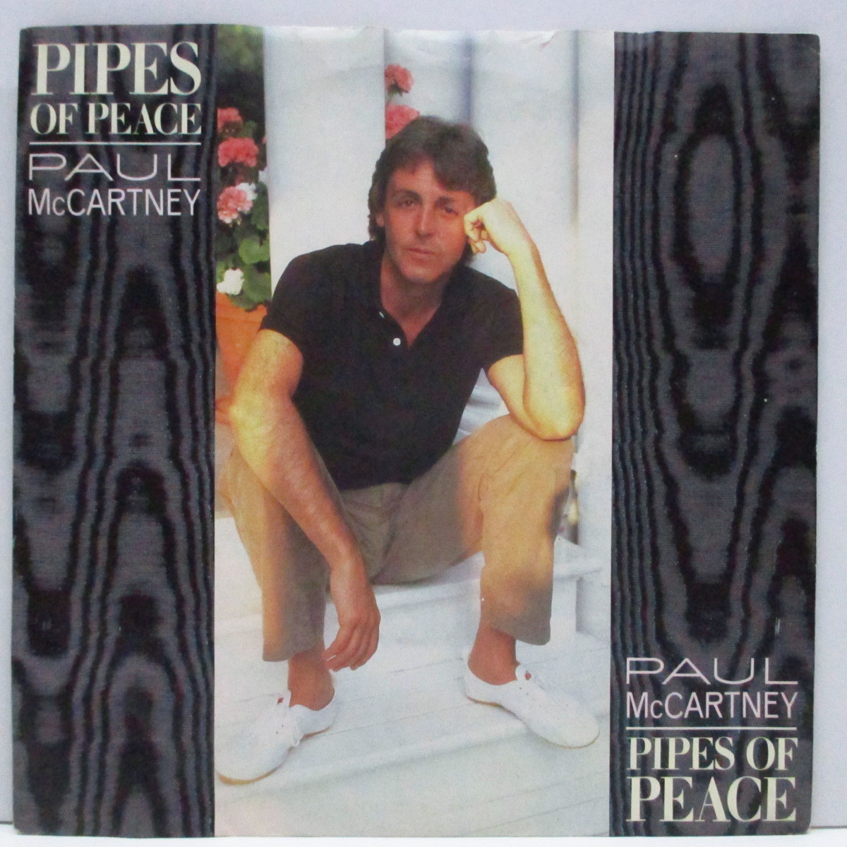 PAUL McCARTNEY-Pipes Of Peace (UK オリジナル「黒紙ラベ、フラットセンター」7+マット拍卖