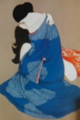 高沢圭一、ベーゼ、版上サイン、希少な額装用画集より、新品高級額装付、状態良好、送料無料、mori拍卖