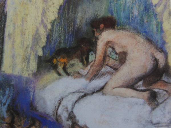 エドガー・ドガ、LA FEMME AU CHIEN、海外版超希少レゾネ、新品額付、ara拍卖