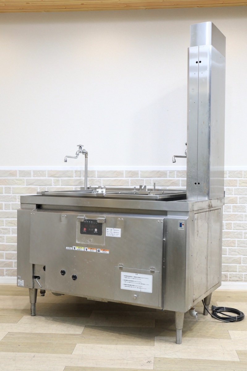 【G0749E】★送料有料★トラック便★支店止め★フジマック★業務用★ガス麺釜★ゆで麺器★都市ガス用(13A)★2013年製★拍卖