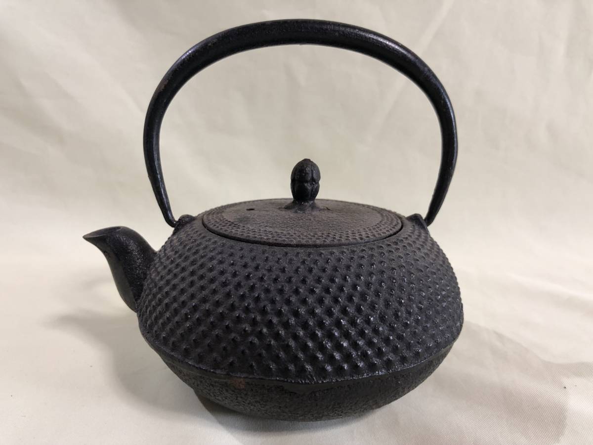 煎茶道具 南部 あられ 小鉄瓶 急須 インテリア 骨董雑貨拍卖