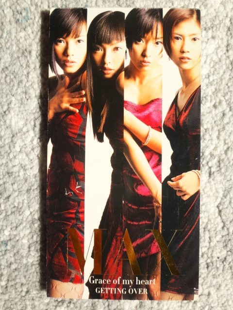 a【 MAX / Grace of my heart 】8cmCD CDは4枚まで送料198円拍卖
