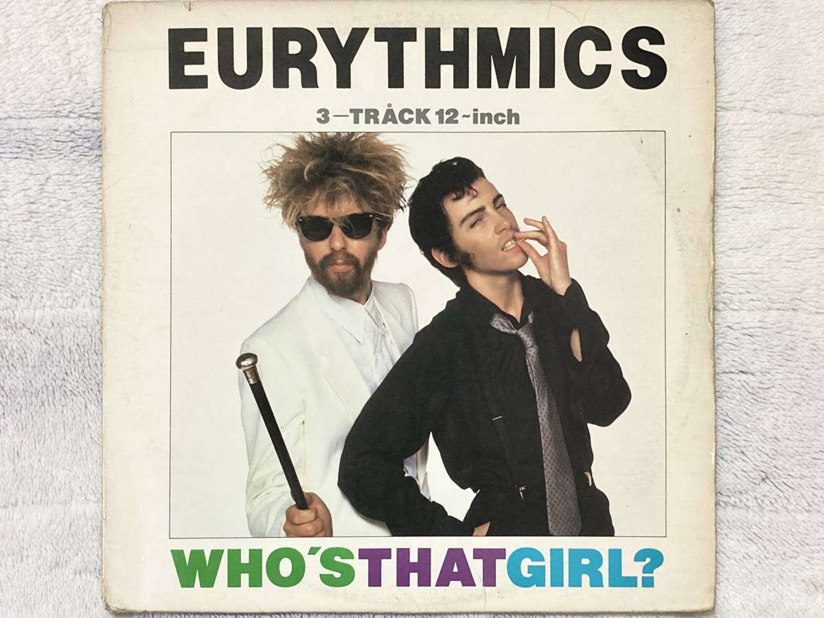 【80's】Eurythmics / Who's That Girl? (1983、12 Inch Maxi-Single、US盤、Long Version 6:50)拍卖