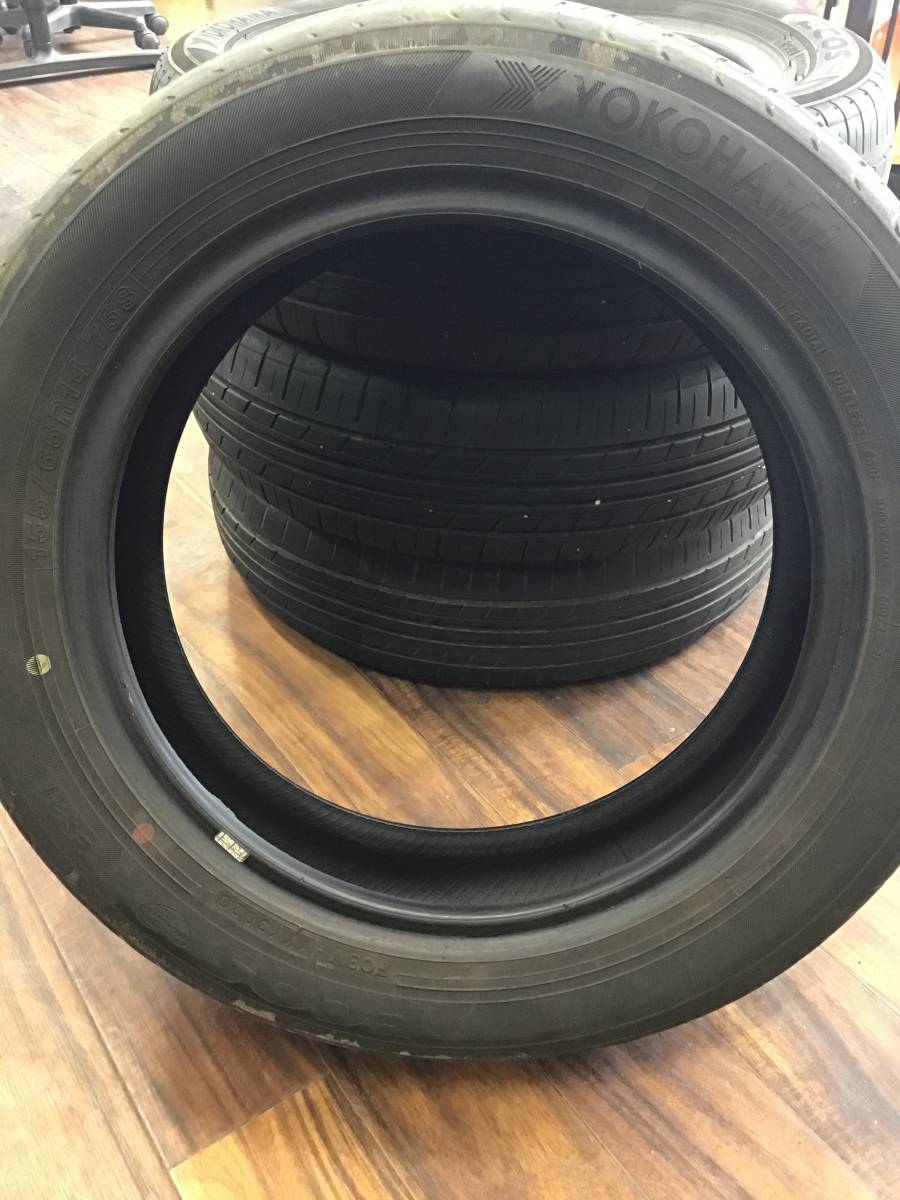 YOKOHAMAタイヤ 4本セット 155/65R14 75S拍卖