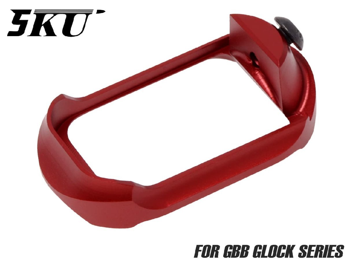 5KU-MGP-001R 5KU ZEVタイプ アルミCNC Universal PRO マグウェル for GLOCK GB-444-R拍卖