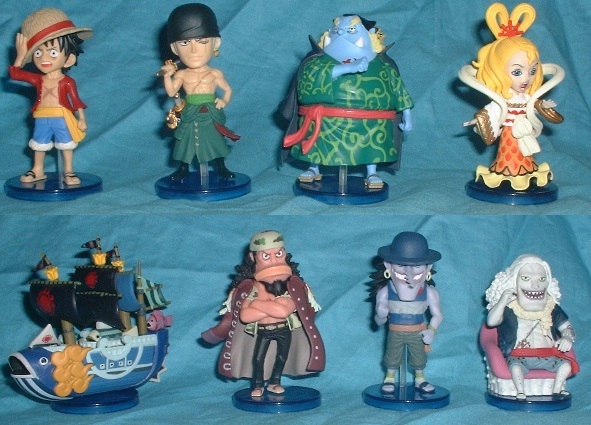 ワンピース ワールドコレクタブルフィギュア34 全8種セット拍卖