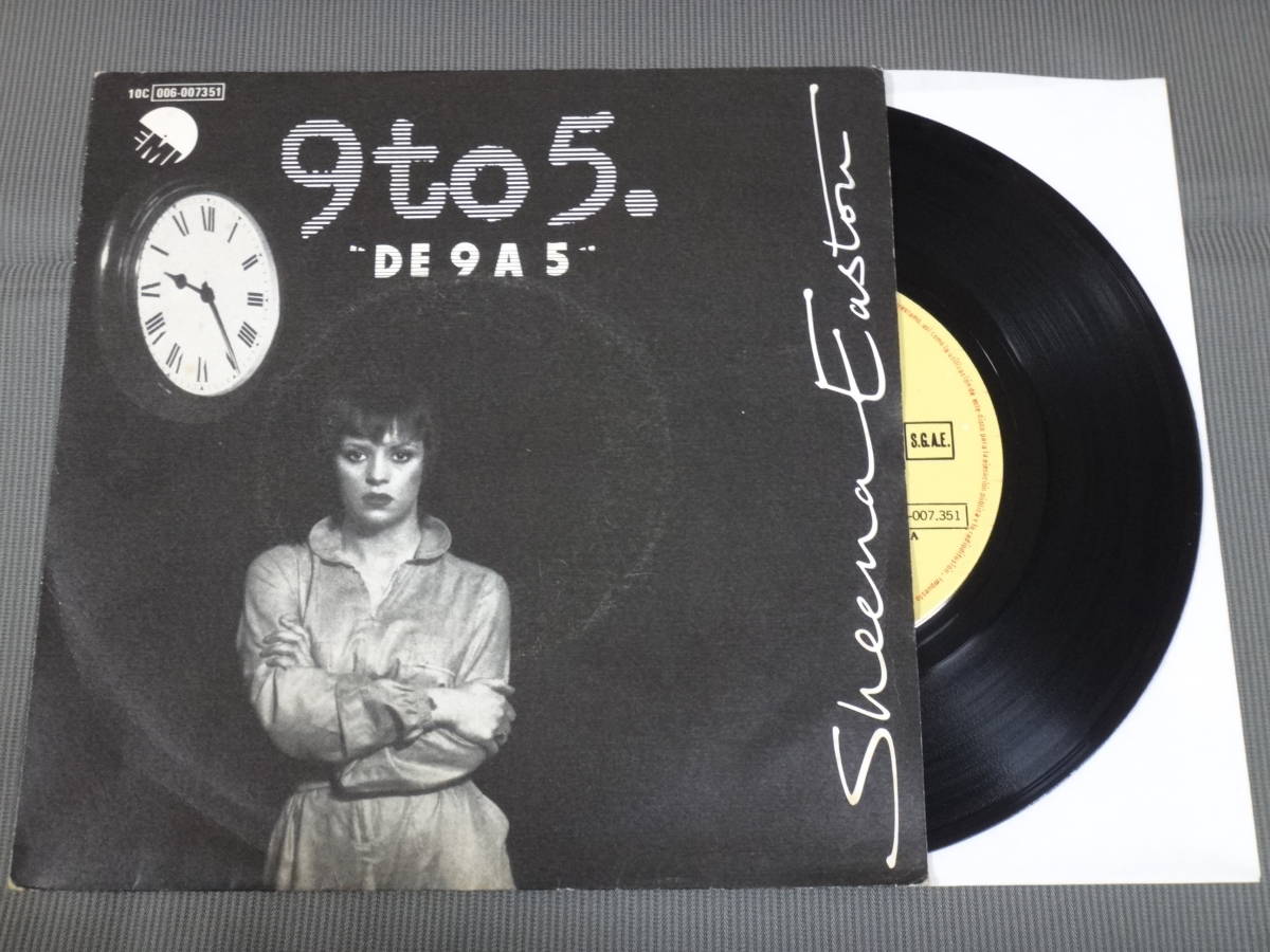 SHEENA EASTON/9 To 5 = De 9 A 5/輸入盤/SPAIN/7”EP/1980拍卖