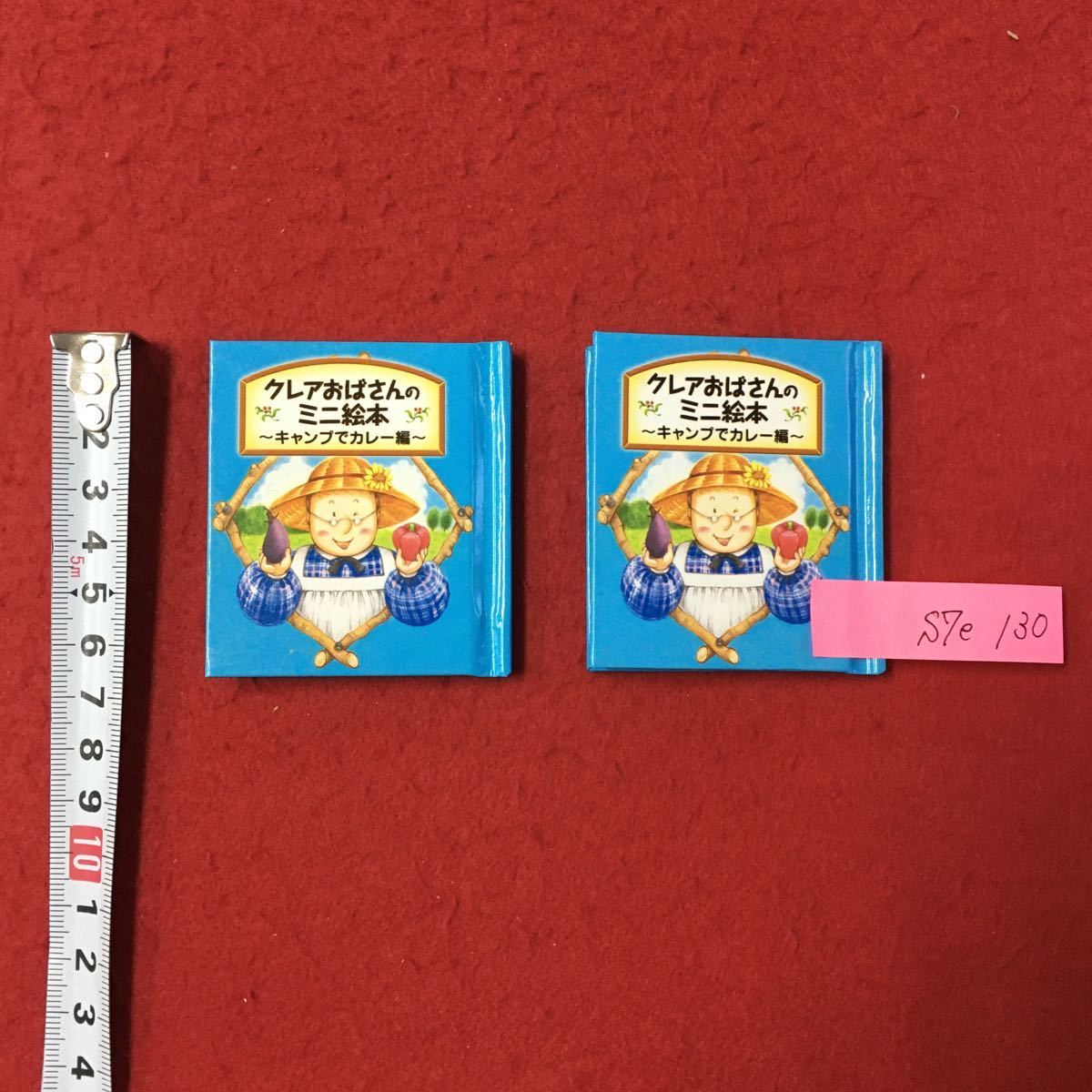 S7e-130 非売品 クレアおばさんのミニ絵本 キャンプでカレー編 発行/江崎グリコ株式会社 2010年 6.6×5.9 ミニサイズ クレア焼き野菜カレー拍卖