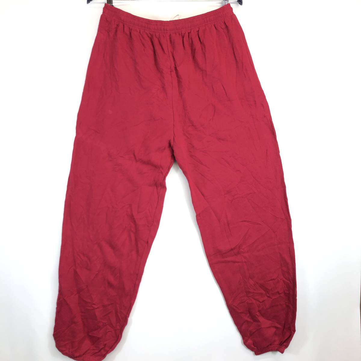 美品 90s USA製 HANES スウェットパンツ マルーン XLサイズ拍卖