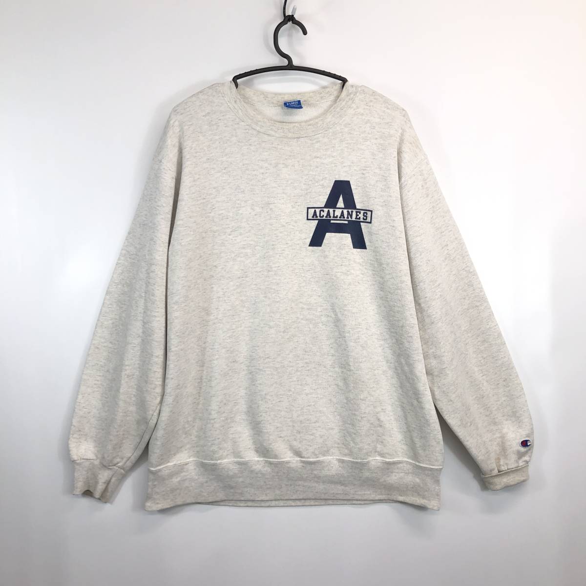 90s USA製 チャンピオン スウェット XLサイズ ACALANES アカレーンズ拍卖