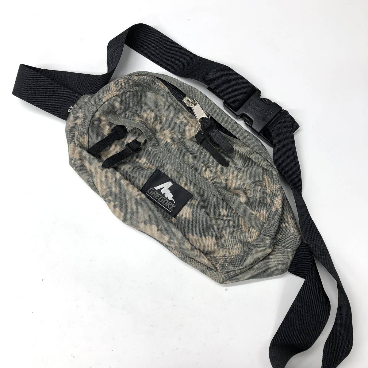 旧タグ グレゴリー USA製 テールメイトXS ボディバッグ デジタルカモ デジカモ 迷彩 カモフラ拍卖