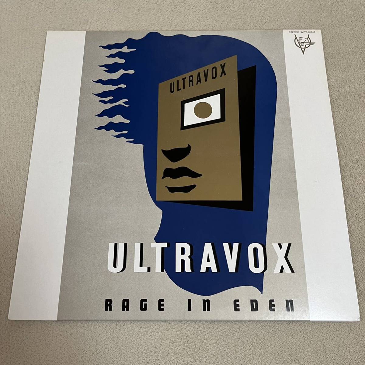 【国内盤】ULTRAVOX RAGE IN EDEN ウルトラヴォックス エデンの嵐/ LP レコード / WWS81444 / ライナー有 / 洋楽ロック /拍卖