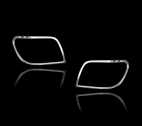 シトロエン用 クサラ N7 2003-2006用 クロームメッキ テールランプリム リアランプリム テールライト トリム ベゼルカバー拍卖