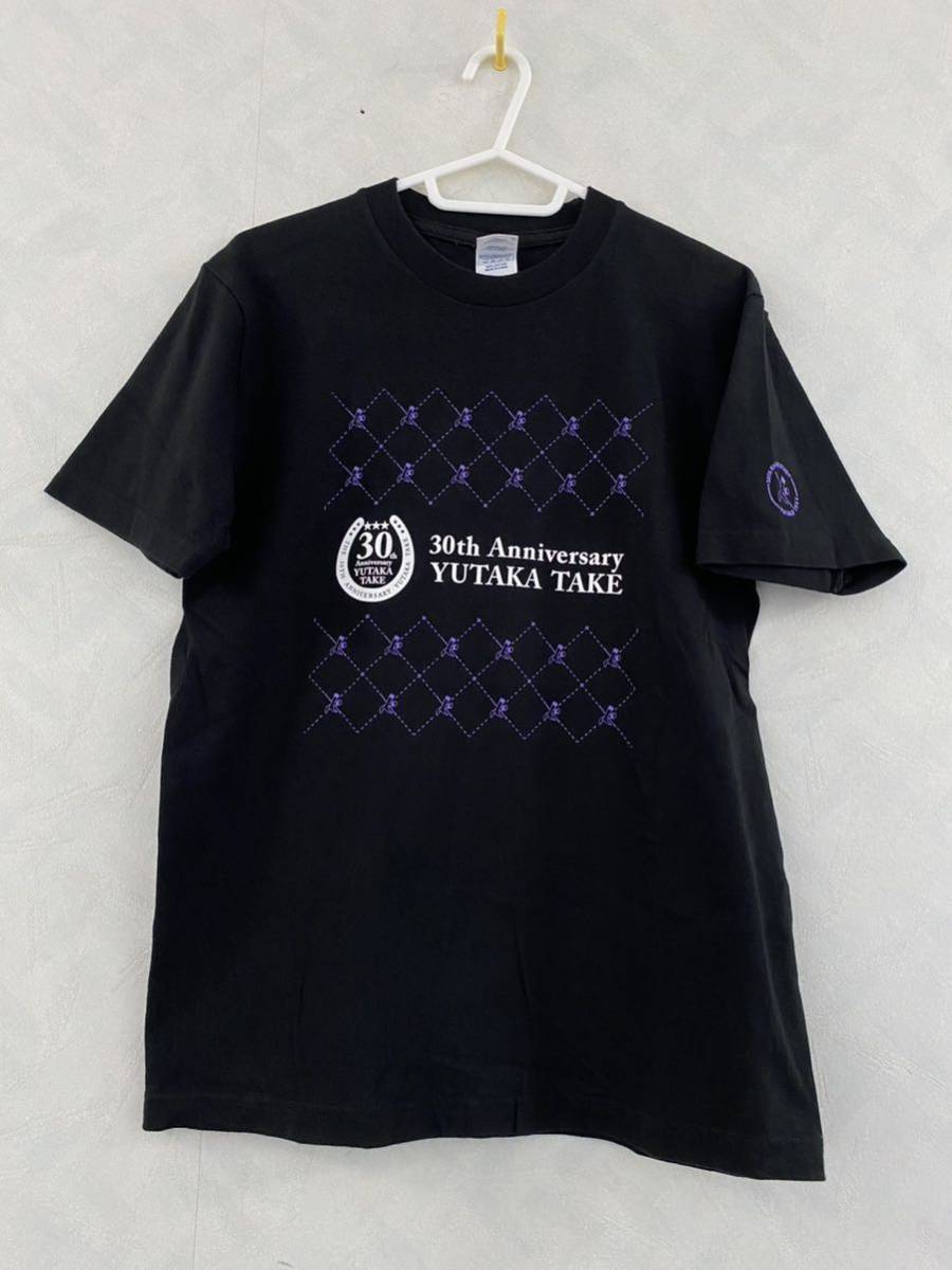 JRA 競馬 武豊騎手 30周年記念 Tシャツ S YUTAKA TAKE 30th Anniversary 武豊展 サイレンススズカ オグリキャップ メジロマックイーン拍卖