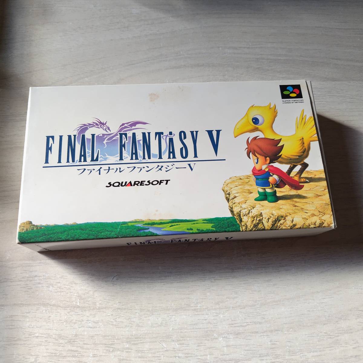 ◯SFC ファイナルファンタジー V   箱説付き  何本でも同梱OK◯拍卖