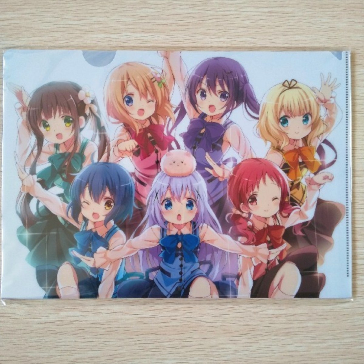 【送料無料】ご注文はうさぎですか? A4クリアファイル3枚セット拍卖