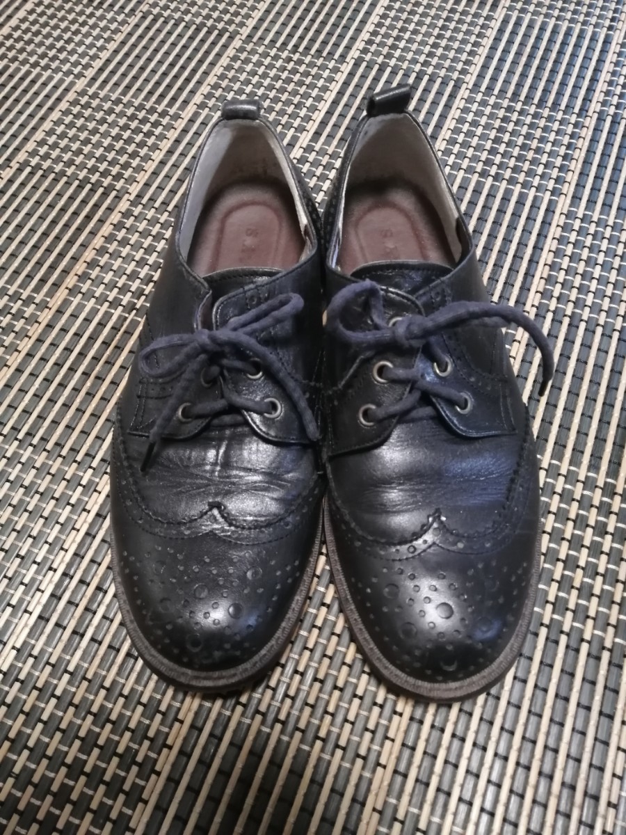 Today's 本革 ローファー ブラック 24.0cm拍卖