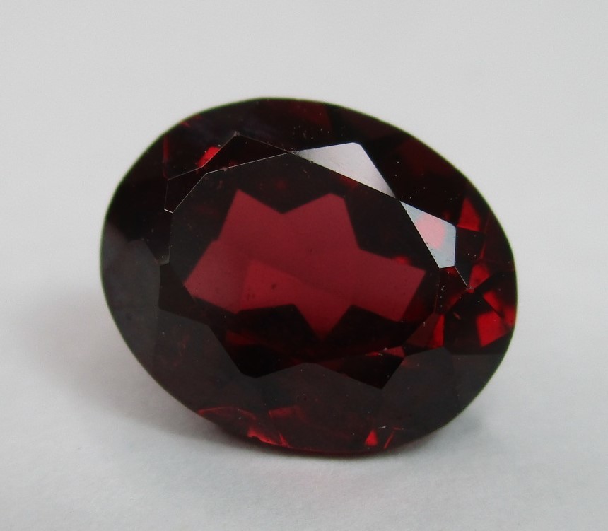 J-201 天然石 ガーネット ルース 宝石 ジュエリー 4.7ct 拍卖