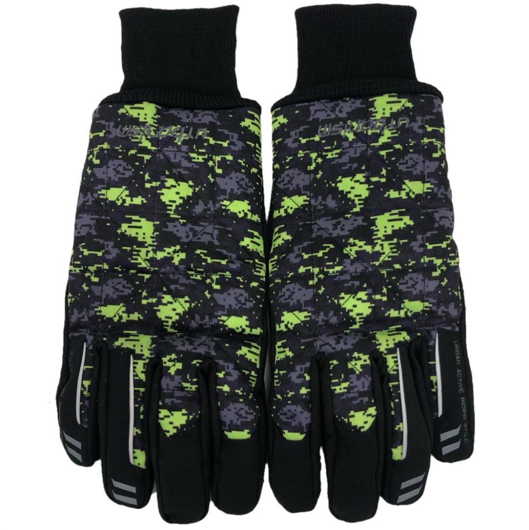 【45%引】(9235)アーバニズム UNG-227 ピクセルカモ(LL)ウィンターグローブ拍卖