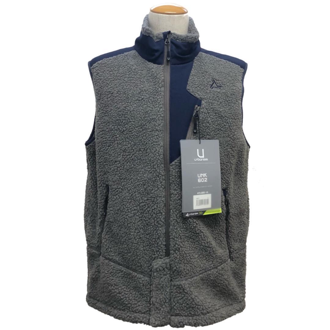 【48%引き】(4742)アーバニズム UNK-602 ネイビー(LL)ボアフリースベスト拍卖