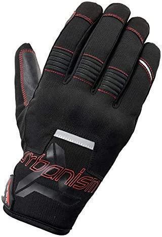 【40%引】(5190)アーバニズム UNG-217 BK/RD(L)ウィンターグローブ拍卖