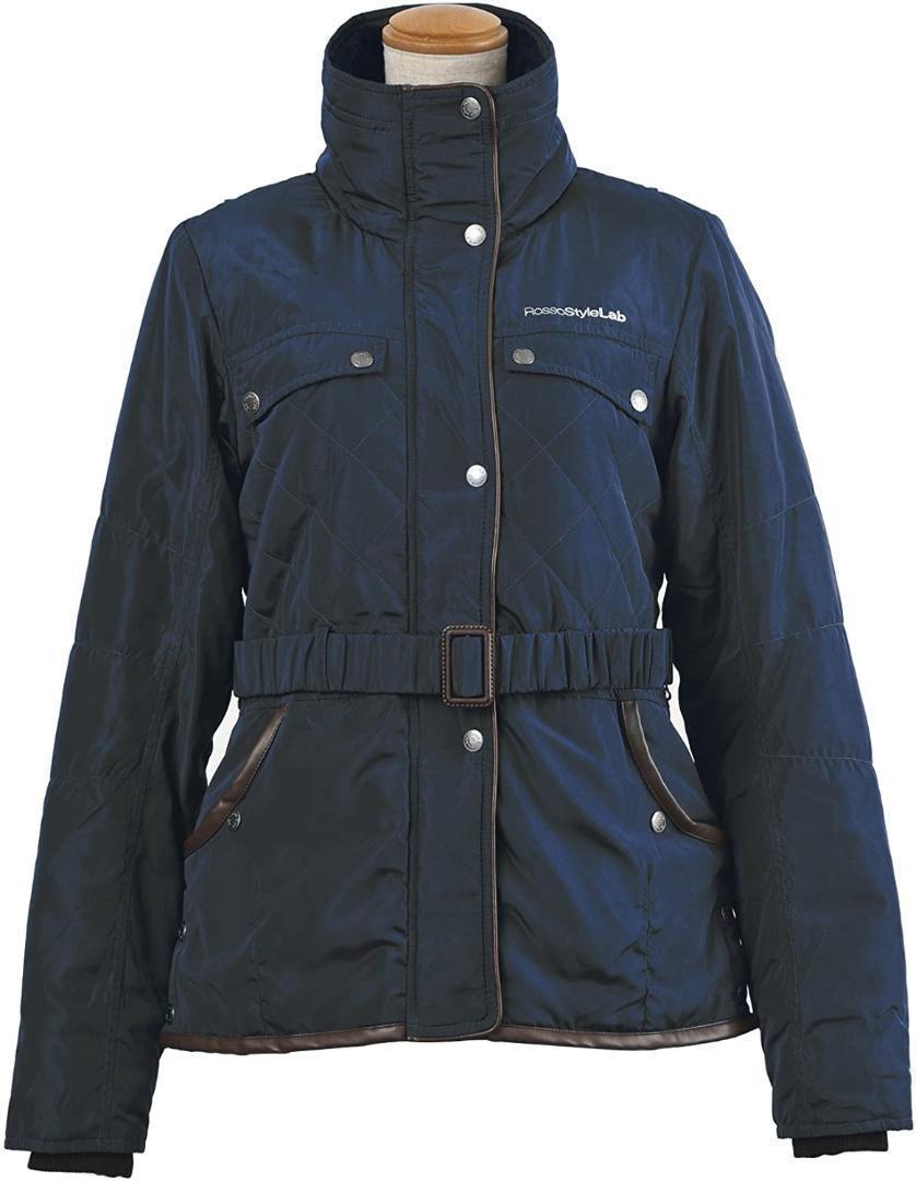 【40%引】(0984)ロッソ ROJ-951 ネイビー(S)ナイロンベルテッドジャケット拍卖