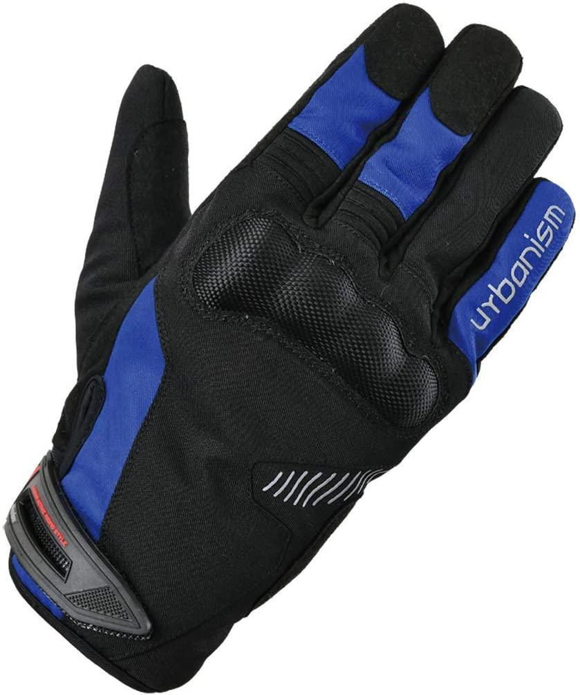 【33%引き】(2654)アーバニズム UNG-233 ブラック/ブルー(LL)プロテクションウィンターグローブ拍卖