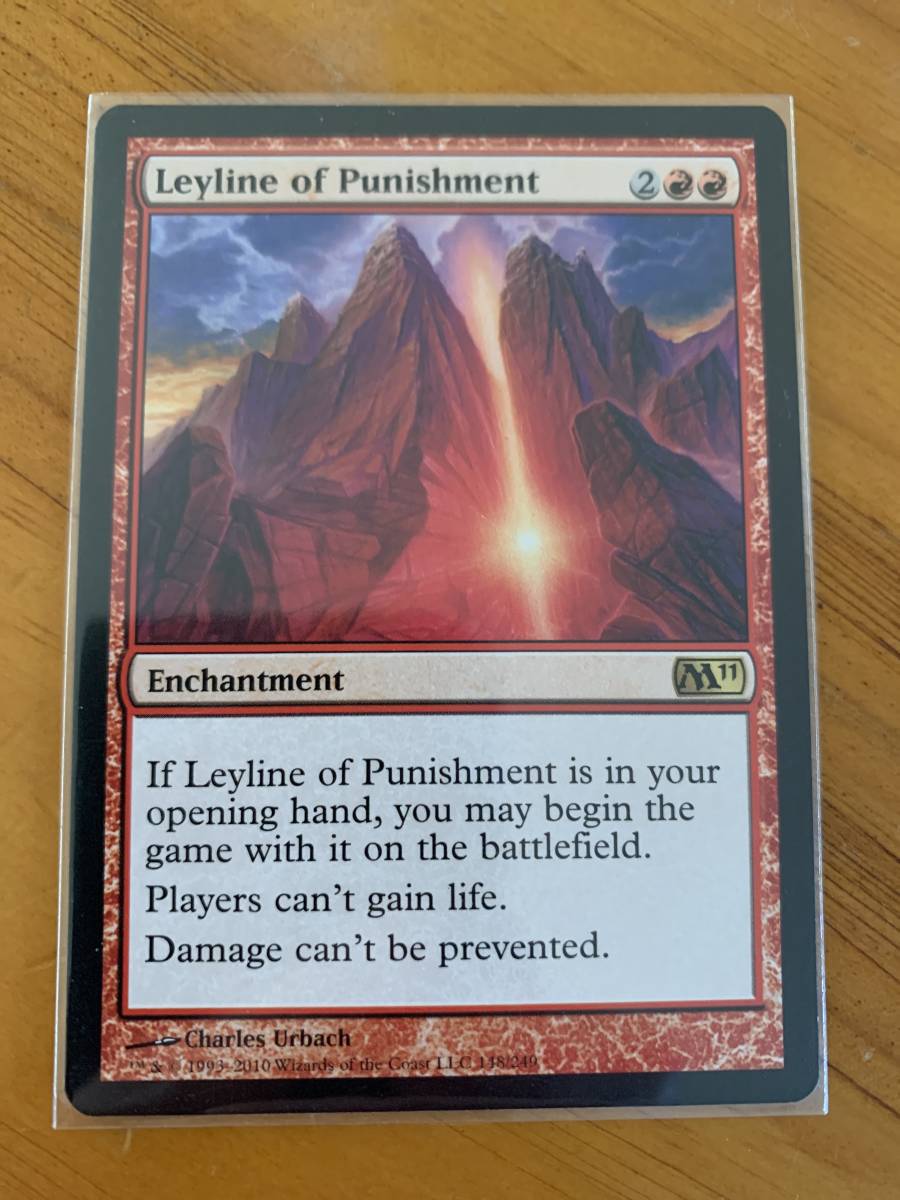 M11 処罰の力線/Leyline of Punishment 英語版拍卖