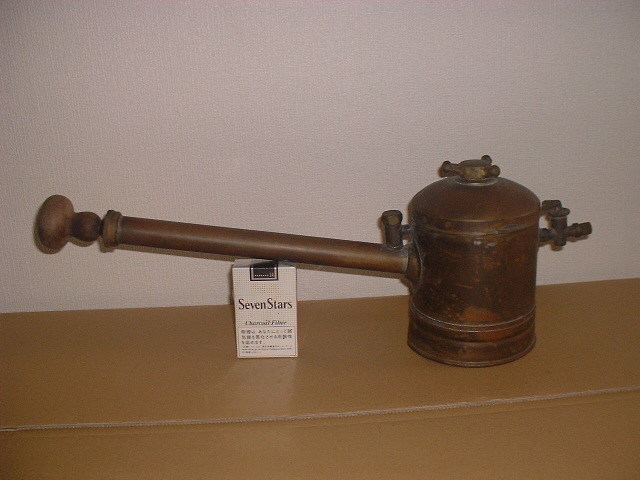 古い霧吹き? 噴霧器 真鍮・木 ふいご ポンプ 農薬散布用? ジャンク扱い  レトロ拍卖