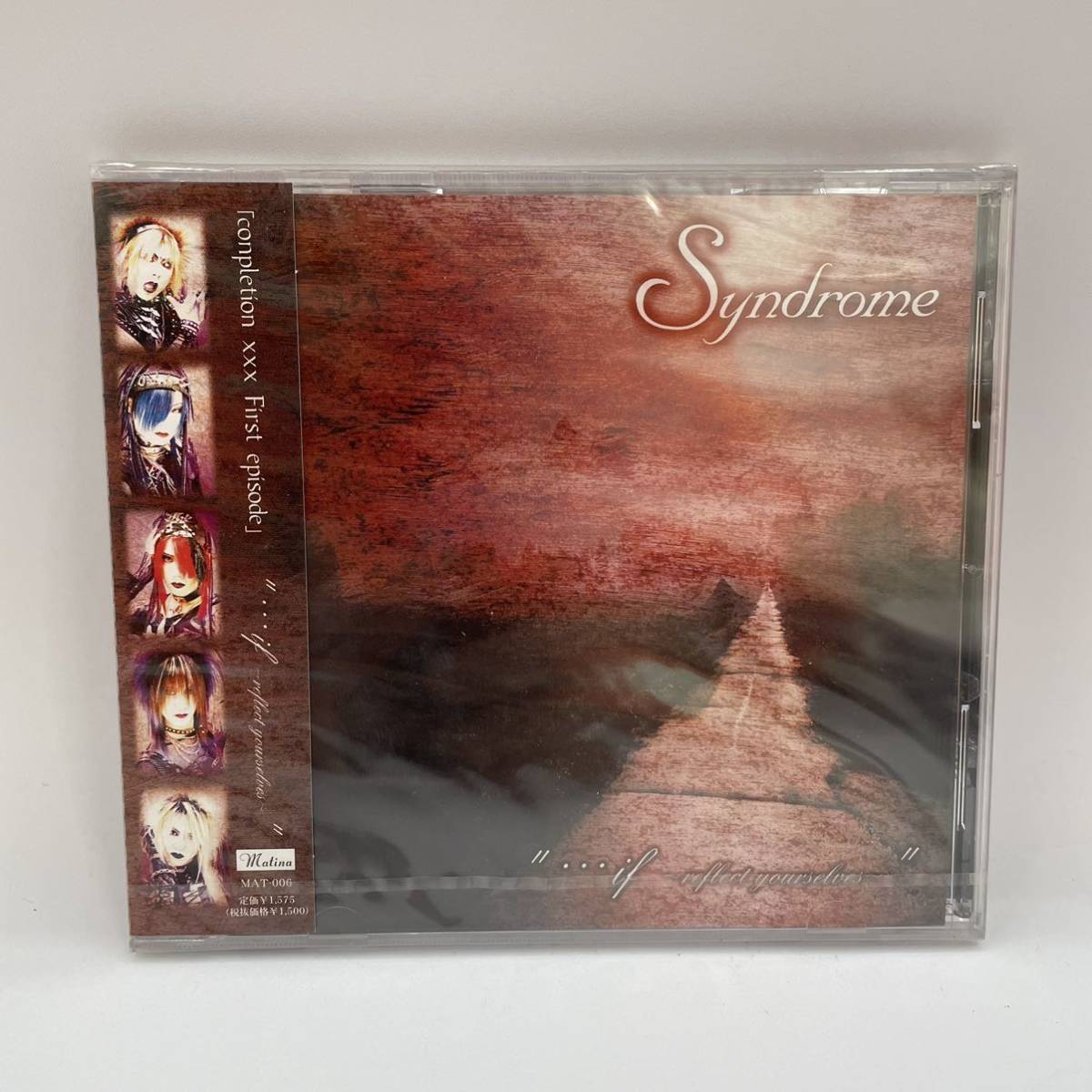 【未開封品】Syndrome シンドローム …if reflect yourselves サンプル 見本品 ヴィジュアル系 V系拍卖