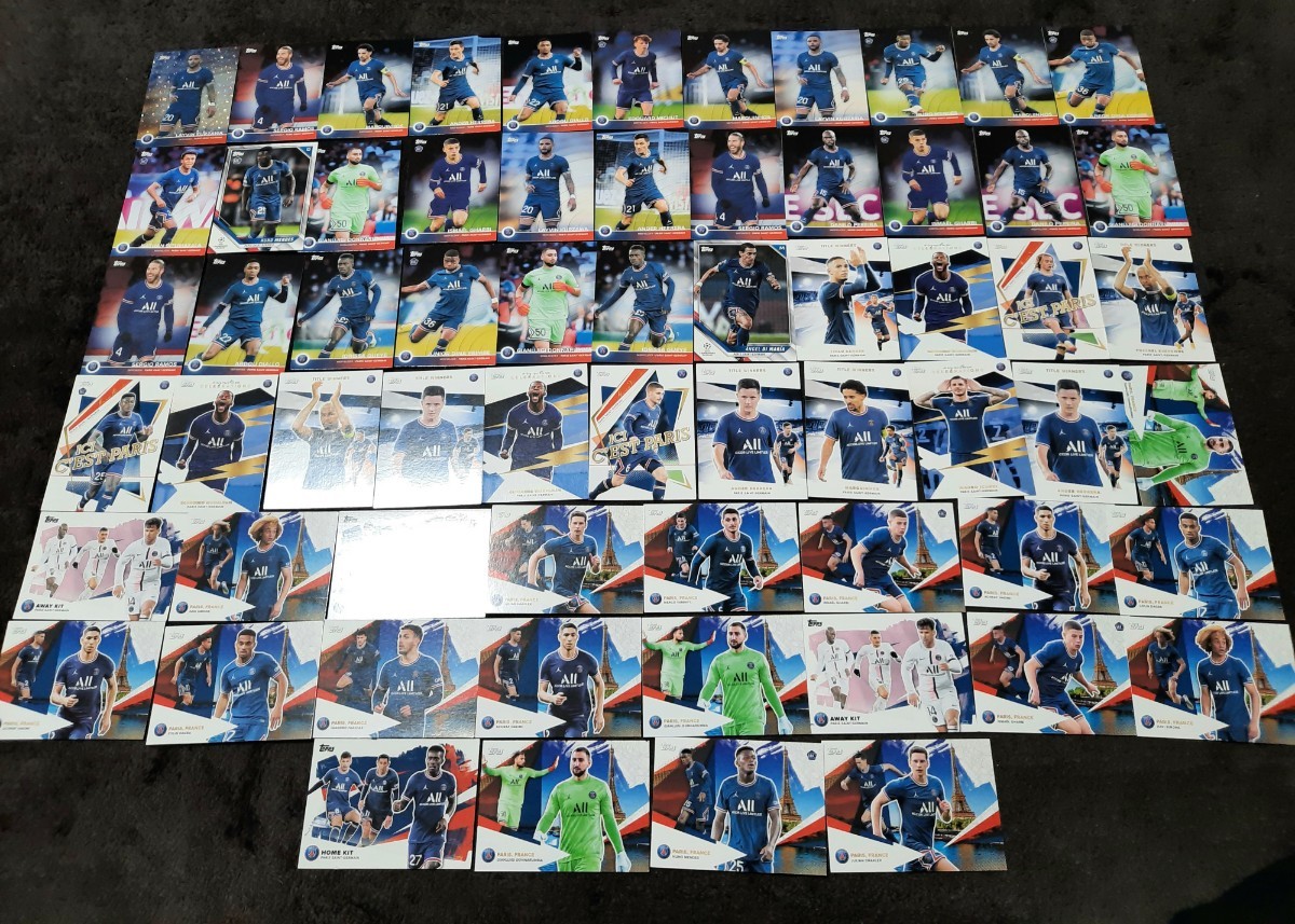 パリ・サンジェルマン カード topps まとめ まとめ売り拍卖