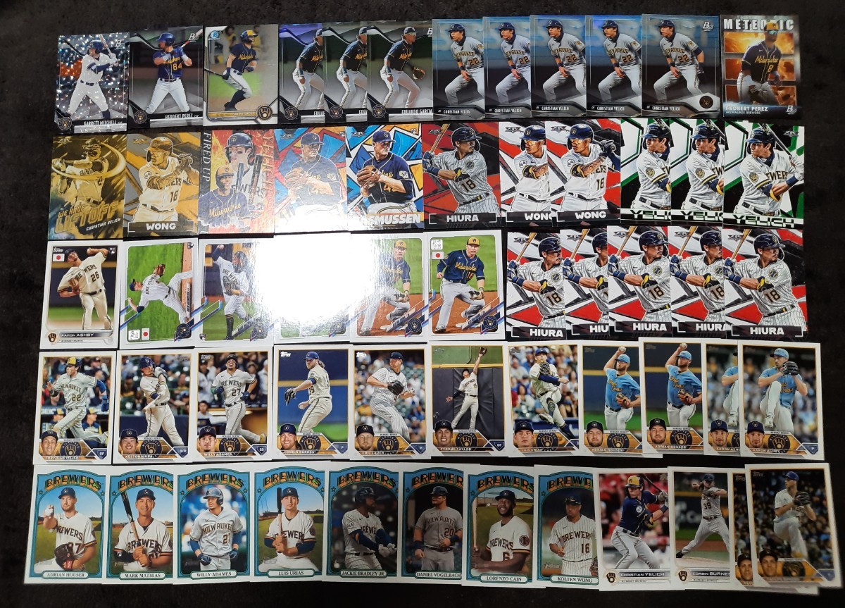 ミルウォーキー・ブルワーズ Milwaukee Brewers メジャーリーグカード まとめ まとめ売り トップス/Topps等 拍卖