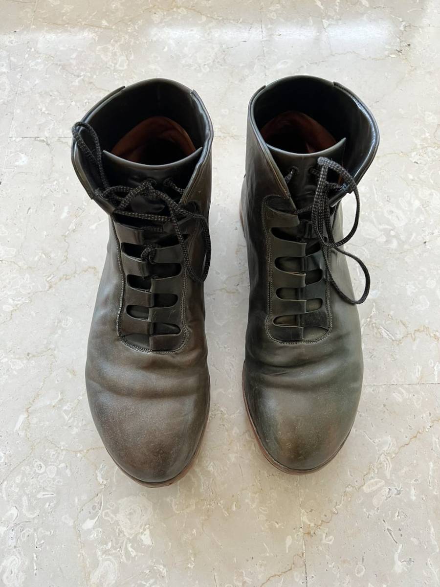 【美品】希少 m_moriabc メモリア cc_Sei sneaker 43 Horween genuine shell cordovan CDIEM カルペディエム LMアルティエリ拍卖
