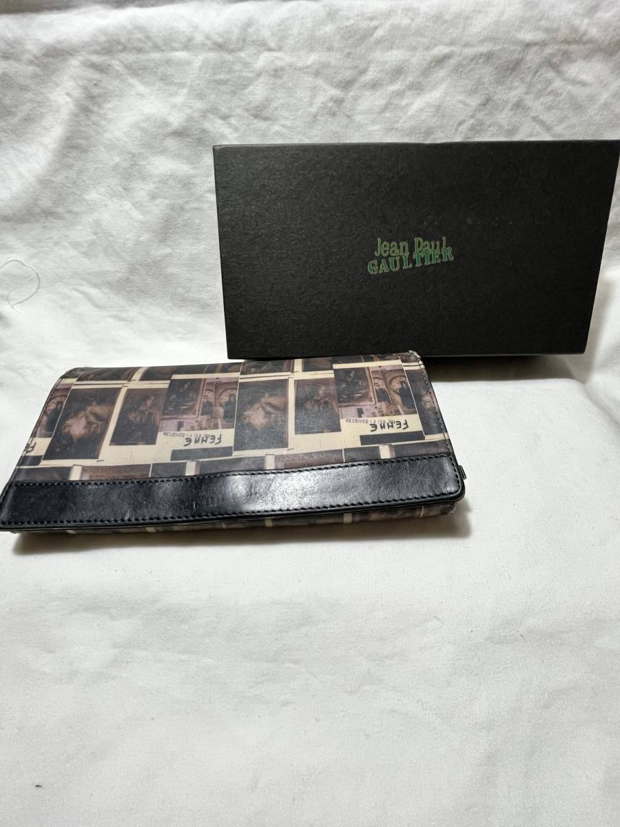 1◆◆廃盤☆Jean Paul Gaultier ◆ジャンポールゴルチェ◆大人気☆アンティーク柄☆長財布☆109拍卖
