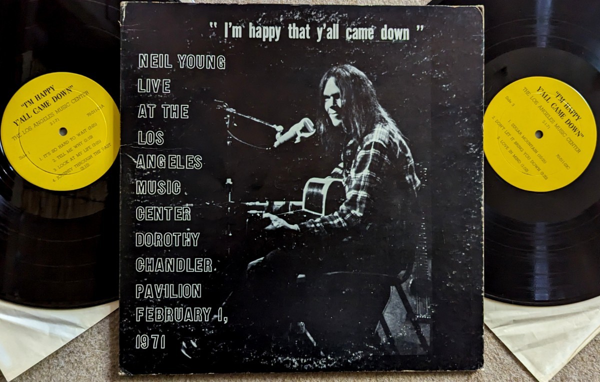 Neil Young-I'm Happy That Y'all Came Down★米Rubber Dubber Orig.2LP/CSN&Y/Buffalo Springfield/SSW拍卖
