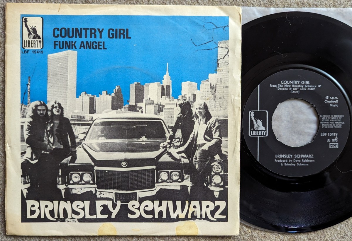 Brinsley Schwarz-Country Girl★スウェーデンOrig.7"/マト1/Nick Lowe/Ian Gomm/Pub Rock拍卖