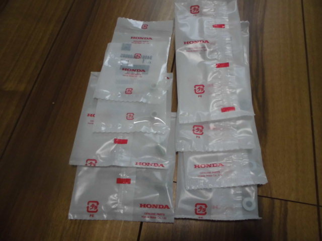 ホンダ純正 ダックス ST50E ST70E クリップフロントブレーキ取り付け用スクリュー・ワッシャー・ナット拍卖