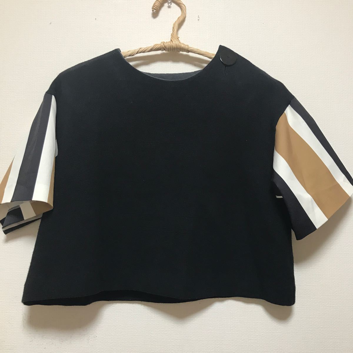 中古 レディース Apaiserlame カットソー ブラウス ジャージ素材拍卖