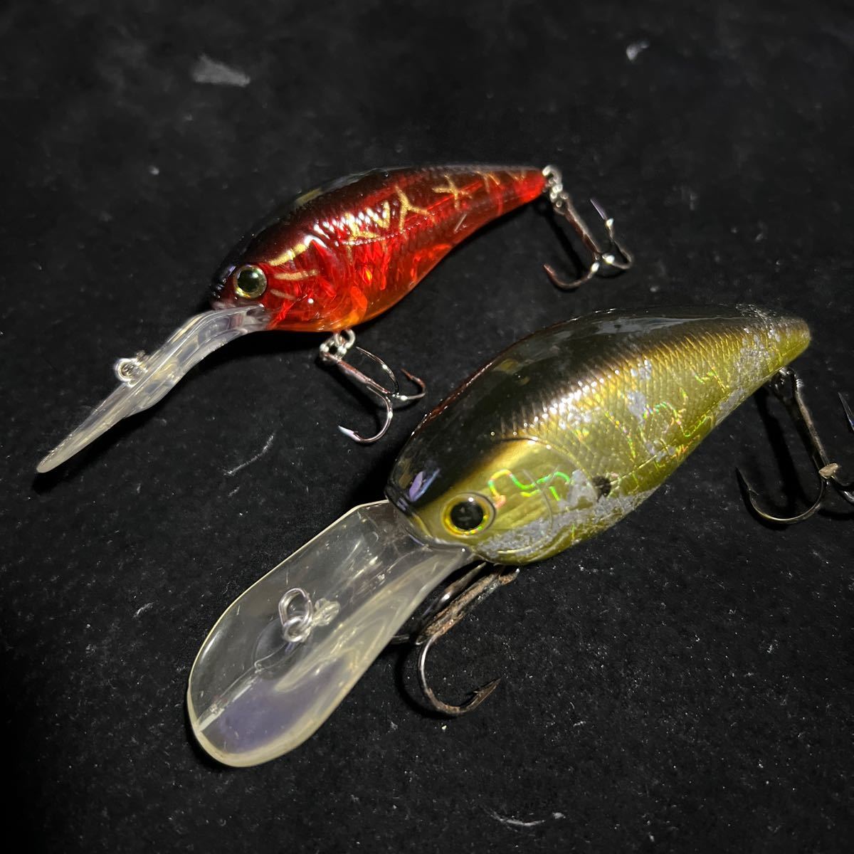 ラッキークラフト JB350 ファットCB DR ワイドアクション 中古セット拍卖